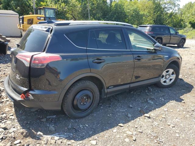 TOYOTA RAV4 HV LE 2017 black 4dr spor hybrid engine JTMRJREV2HD079429 photo #4