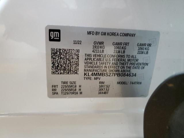 2023 BUICK ENCORE GX PREFERRED KL4MMBS27PB084634