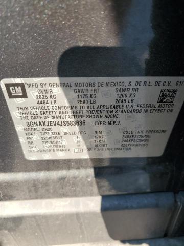 2018 CHEVROLET EQUINOX LT - 3GNAXJEV4JS583636