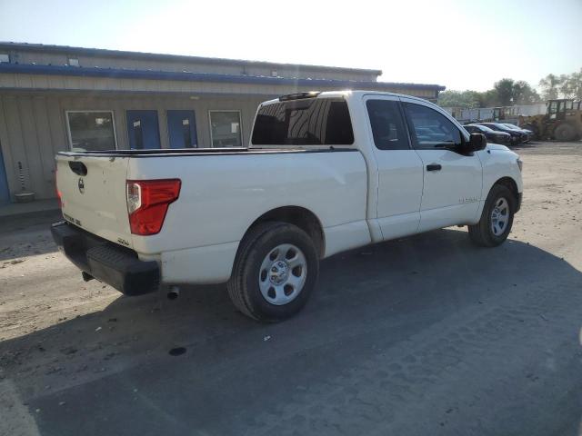 NISSAN TITAN S 2019 white  gas 1N6AA1CK8KN515576 photo #4