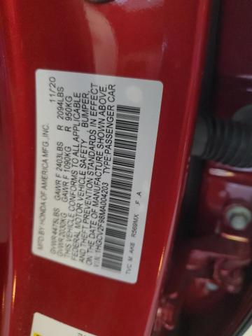2021 HONDA ACCORD TOURING 1HGCV2F98MA004203