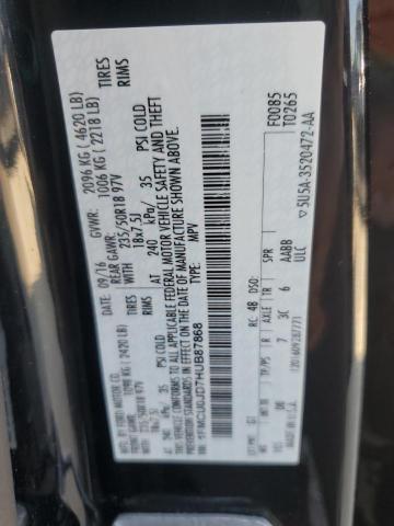 2017 FORD ESCAPE TITANIUM 1FMCU0JD7HUB87868
