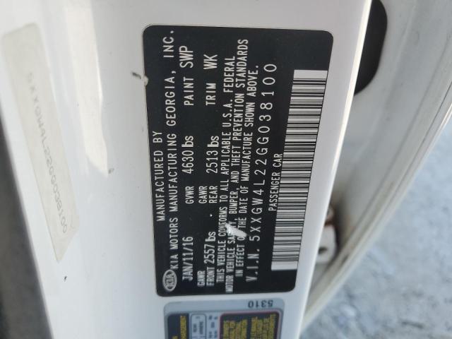 2016 KIA OPTIMA SX #3263809668