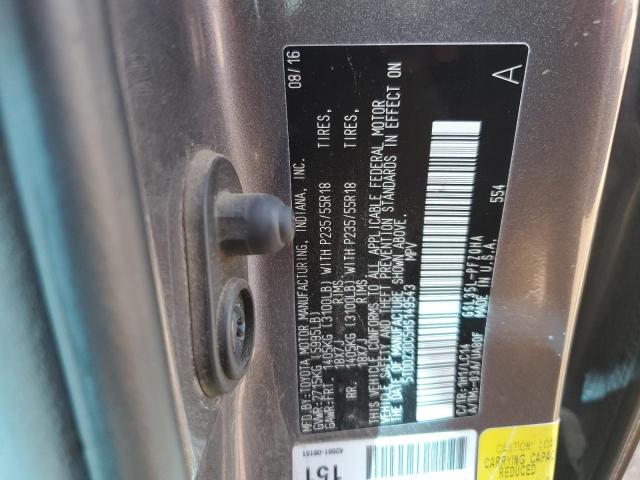 2017 TOYOTA SIENNA XLE - 5TDDZ3DC5HS149543