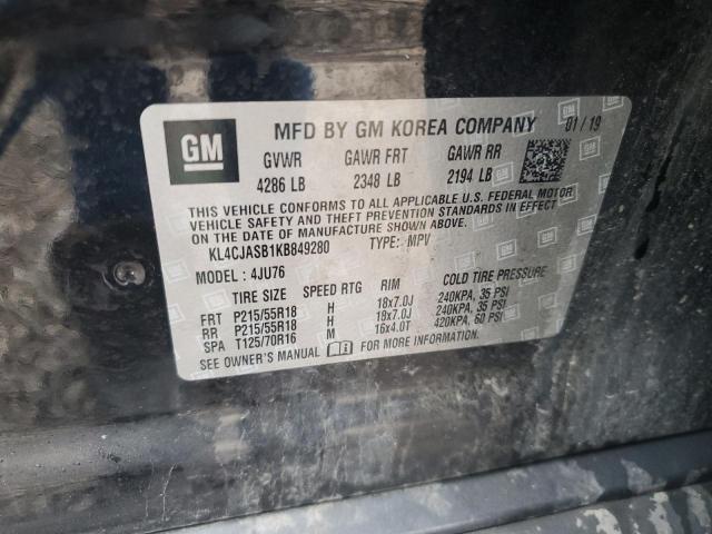 2019 BUICK ENCORE PRE KL4CJASB1KB849280