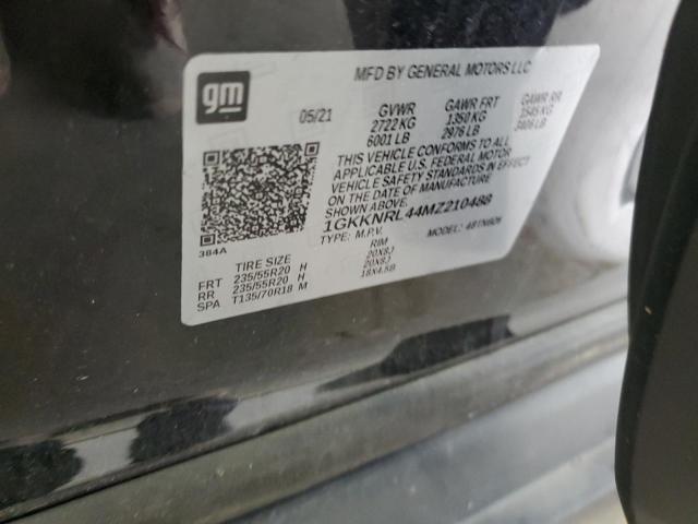 2021 GMC ACADIA SLE 1GKKNRL44MZ210488