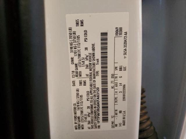 2019 FORD F150 RAPTOR 1FTFW1RG6KFA63120