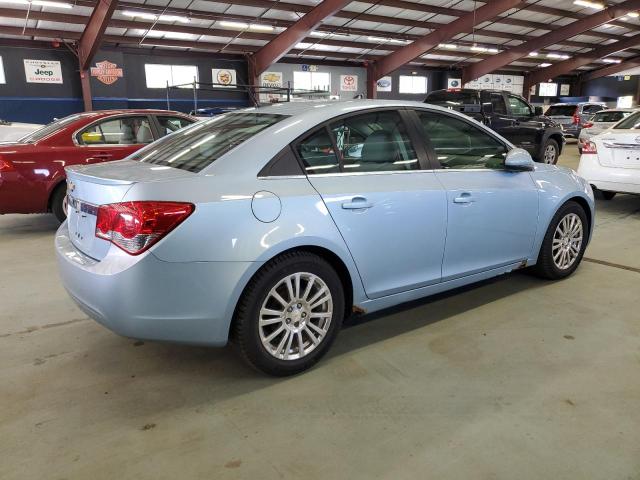 CHEVROLET CRUZE ECO 2011 blue sedan 4d gas 1G1PK5S97B7251280 photo #4