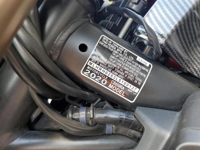 2020 HONDA CB650 RA MLHRH0253L5100137