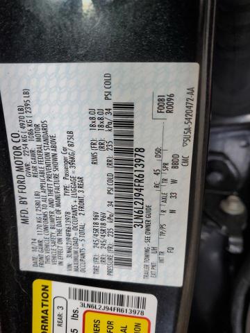 2015 LINCOLN MKZ 3LN6L2J94FR613978