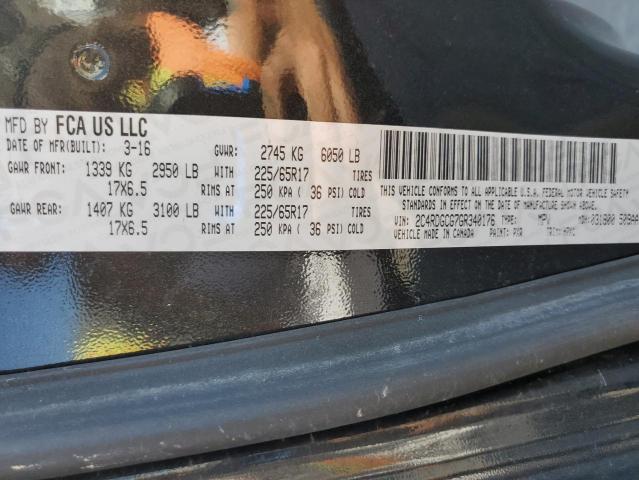 2016 DODGE GRAND CARA 2C4RDGCG7GR340176