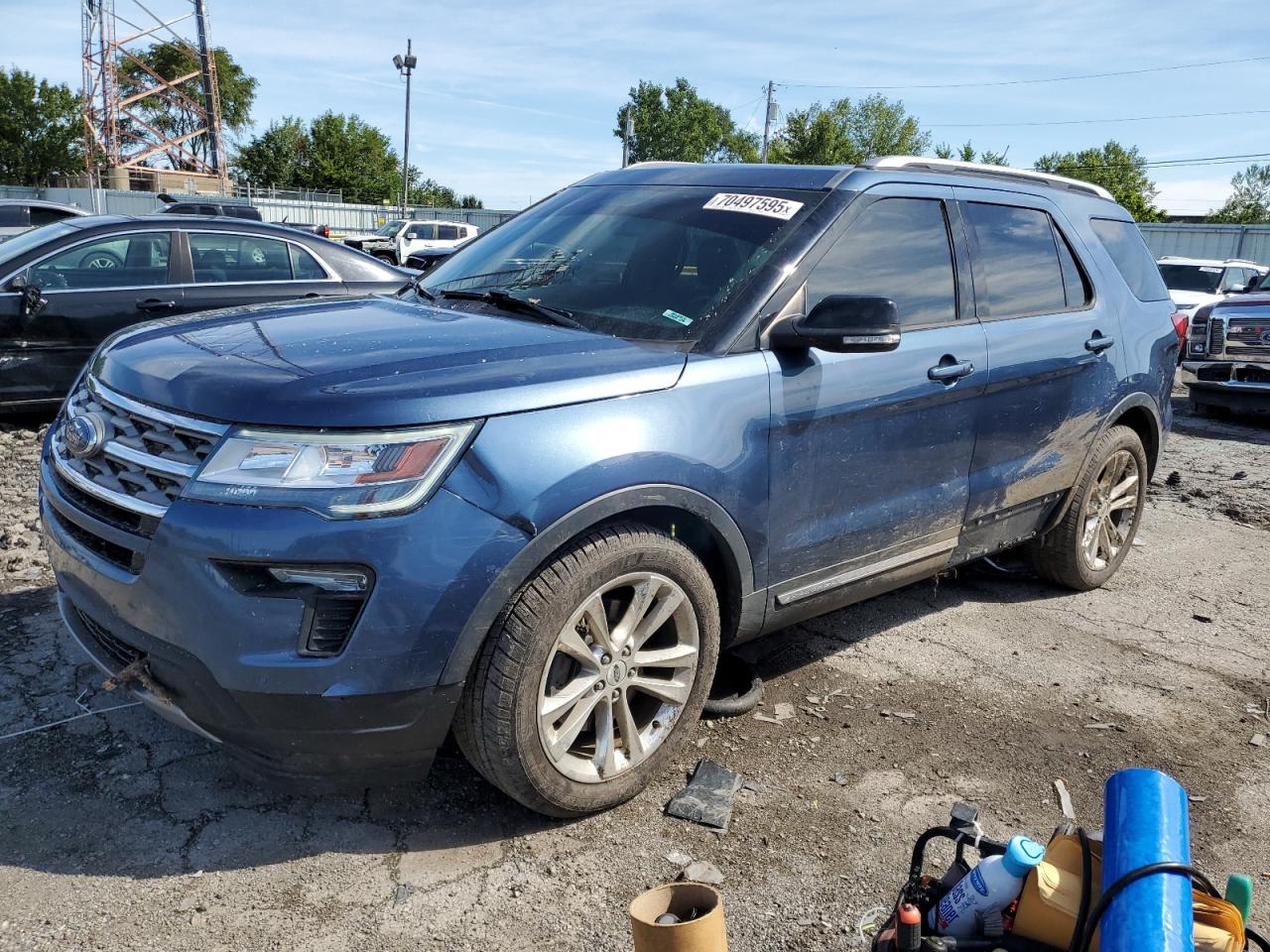 Lot #3257387212 2018 FORD EXPLORER X