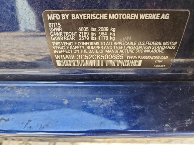 2016 BMW 328 XI SULEV WBA8E3C52GK500685