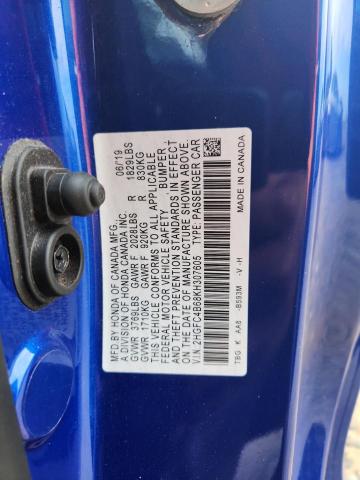 2019 HONDA CIVIC LX 2HGFC4B68KH307605