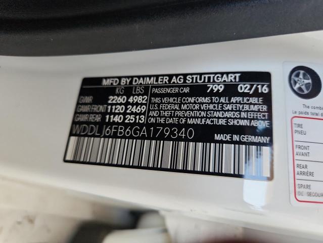 2016 MERCEDES-BENZ CLS 400 - WDDLJ6FB6GA179340