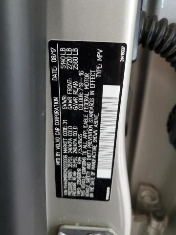 2017 VOLVO XC60 T5 DY YV440MDR2H2222036