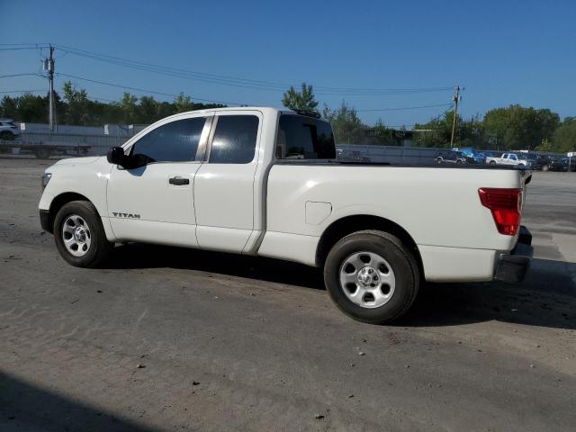 NISSAN TITAN S 2019 white  gas 1N6AA1CK8KN515576 photo #3