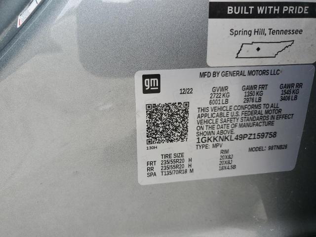 2023 GMC ACADIA SLE 1GKKNKL49PZ159758