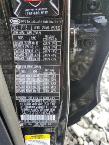 2019 LAND ROVER DISCOVERY - SALCT2FXXKH802475