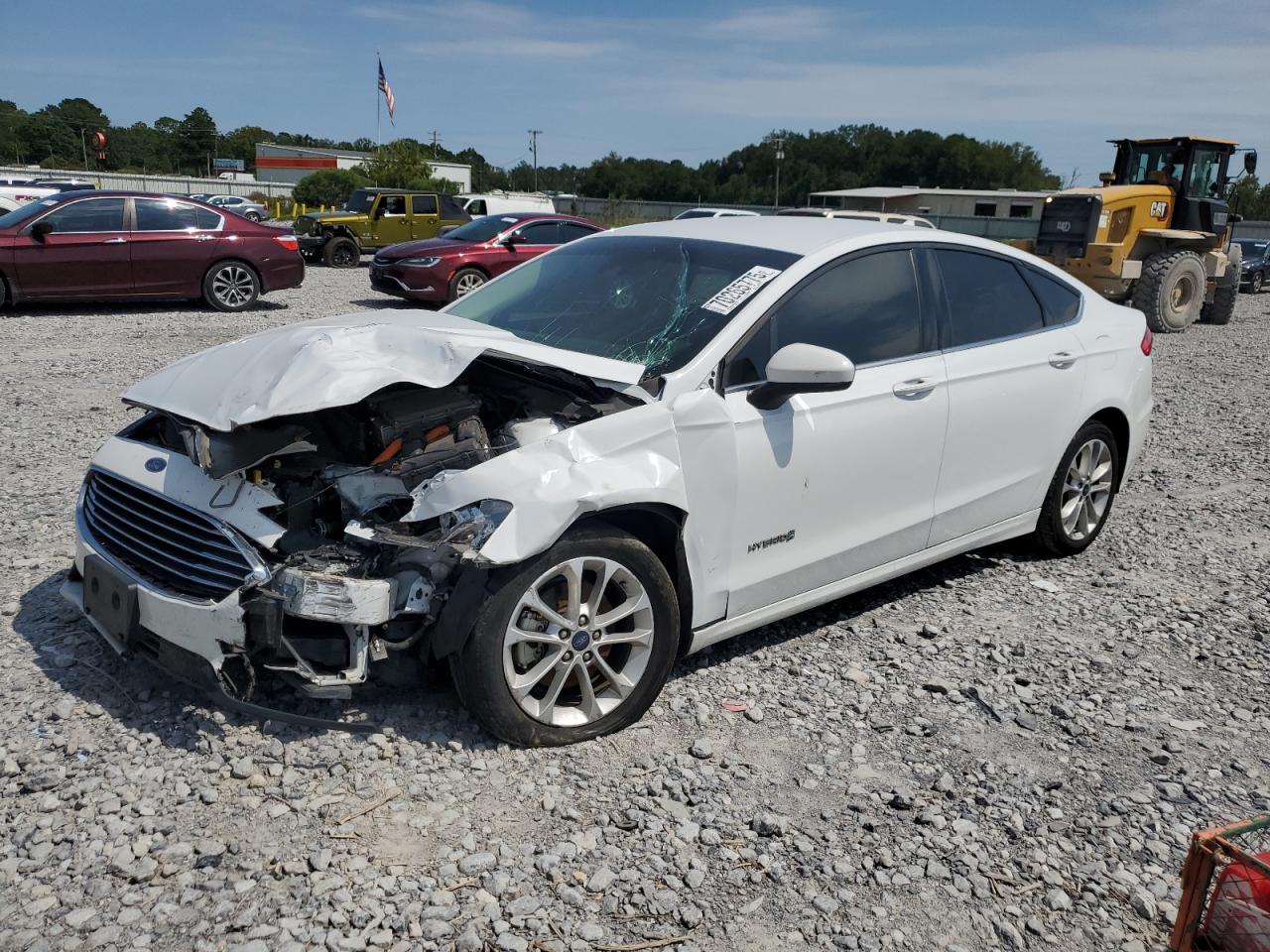 Lot #3286743316 2019 FORD FUSION SE