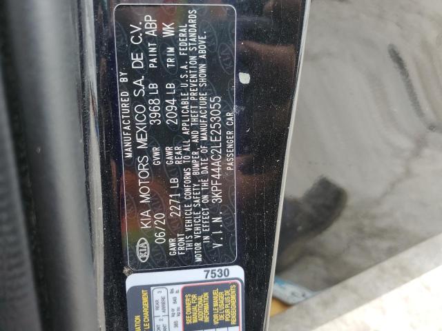 2020 KIA FORTE GT 3KPF44AC2LE253055