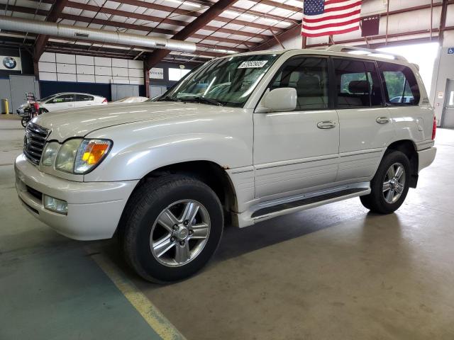 LEXUS LX 470 2006 cream 4dr spor gas JTJHT00WX64012766 photo #1