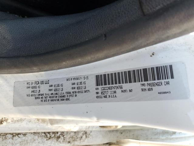 2015 CHRYSLER 200 LIMITE 1C3CCCAB3FN734766