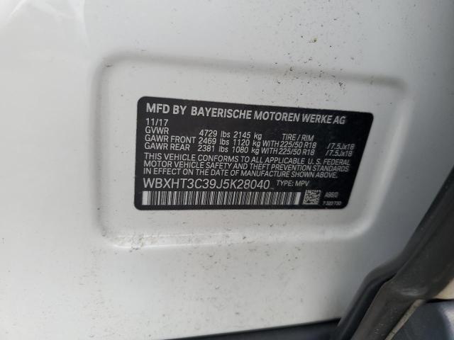 2018 BMW X1 XDRIVE2 WBXHT3C39J5K28040