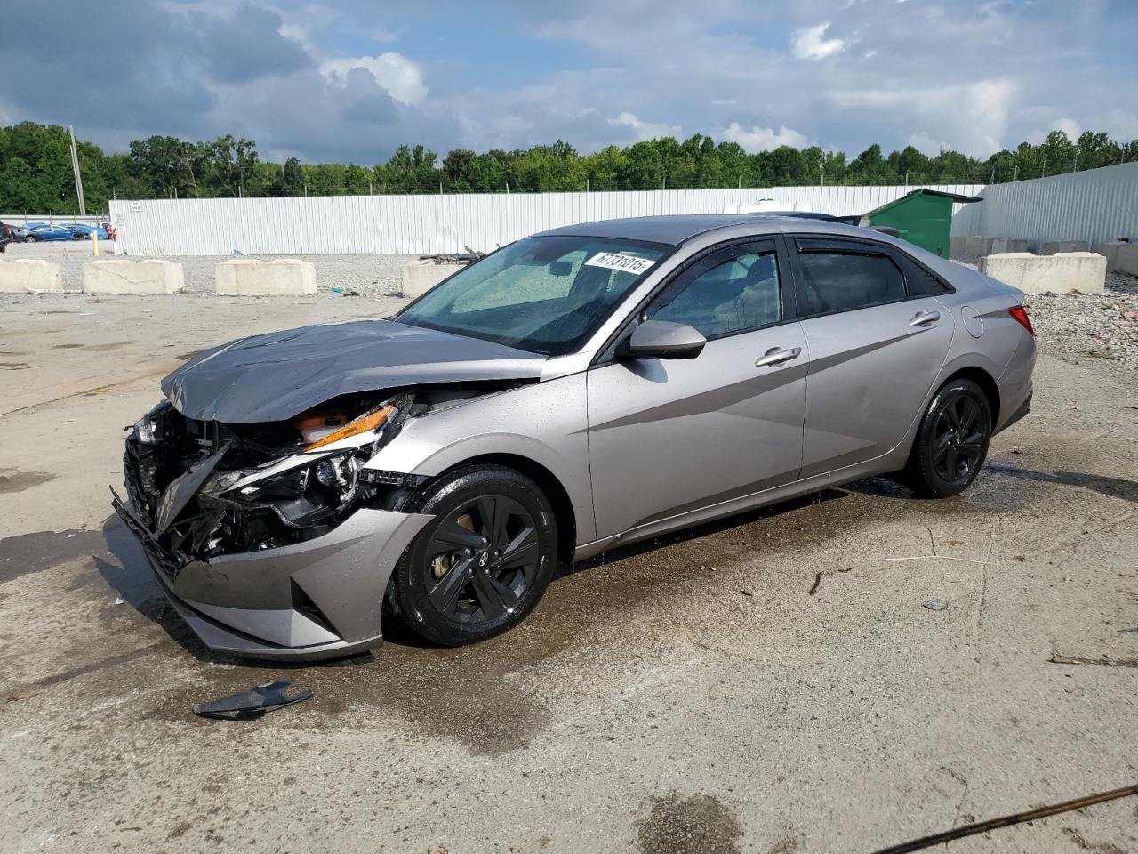 HYUNDAI ELANTRA BLUE