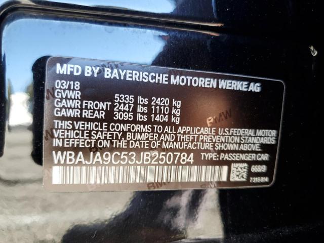 2018 BMW 530E WBAJA9C53JB250784