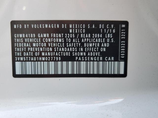 2017 VOLKSWAGEN GTI S 3VW5T7AU1HM027799