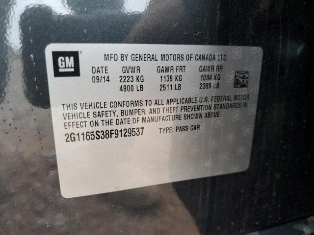 2015 CHEVROLET IMPALA LTZ 2G1165S38F9129537