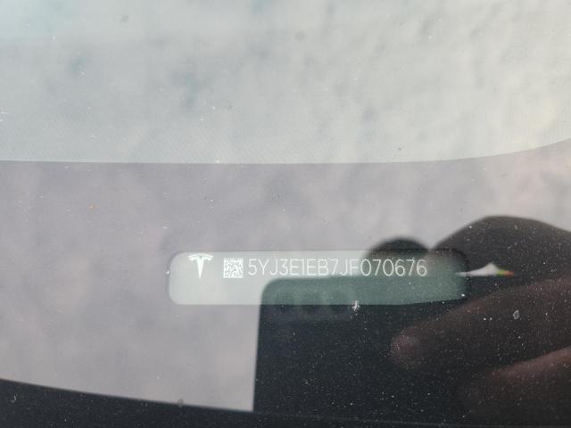 2018 TESLA MODEL 3 5YJ3E1EB7JF070676