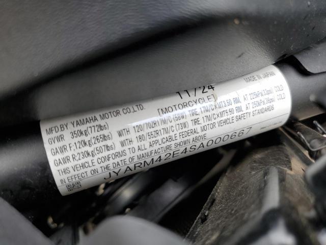 2025 YAMAHA MTM690 JYARM42E4SA000667