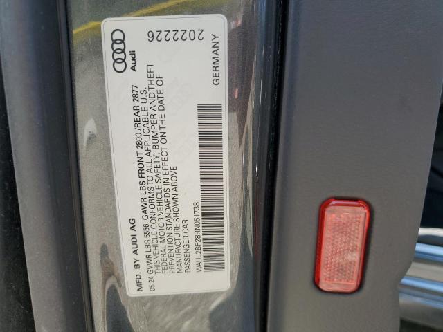 2024 AUDI A6 PREMIUM WAUL2BF28RN051738