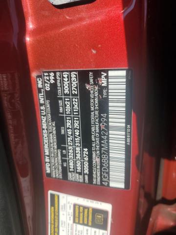 2021 MERCEDES-BENZ GLE COUPE 4JGFD6BB7MA427994