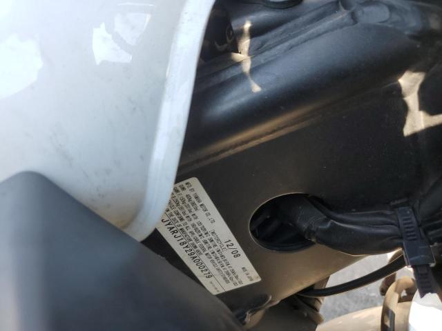 2009 YAMAHA MOTORCYCLE JYARJ18Y29A000279