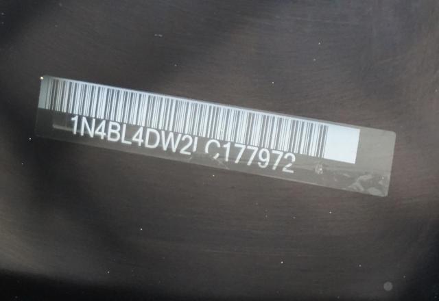 2020 NISSAN ALTIMA SV 1N4BL4DW2LC177972