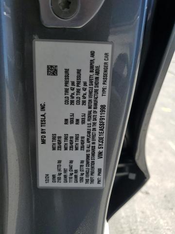 2025 TESLA MODEL 3 5YJ3E1EA5SF911998