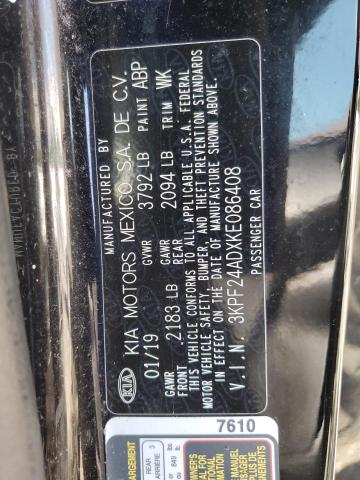 2019 KIA FORTE FE - 3KPF24ADXKE086408