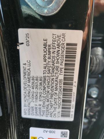 2025 HONDA ACCORD HYB #3294493507