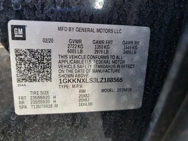2020 GMC ACADIA DEN 1GKKNXLS3LZ188565
