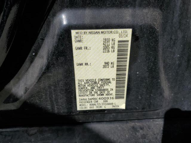 2014 NISSAN ALTIMA 2.5 - 1N4AL3AP0EC400936
