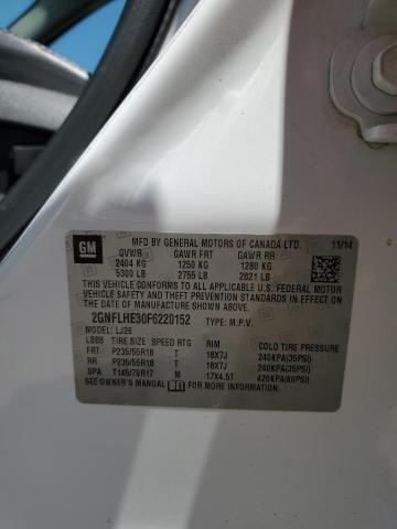 2015 CHEVROLET EQUINOX LTZ 2GNFLHE30F6220152