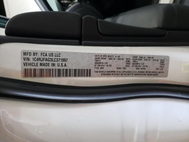 2020 JEEP GRAND CHEROKEE LAREDO 1C4RJFAG3LC371997