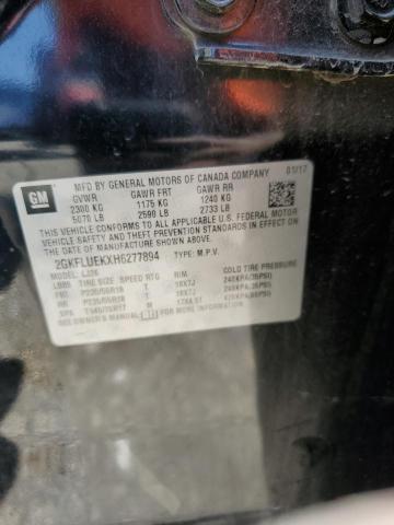 2017 GMC TERRAIN SL 2GKFLUEKXH6277894