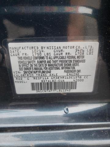 2015 NISSAN VERSA S 3N1CN7AP7FL861242