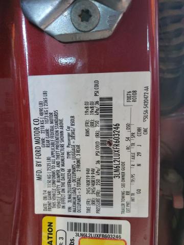 2015 LINCOLN MKZ HYBRID 3LN6L2LUXFR603246