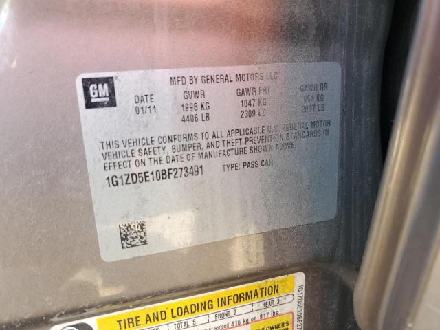 2011 CHEVROLET MALIBU 2LT - 1G1ZD5E10BF273491