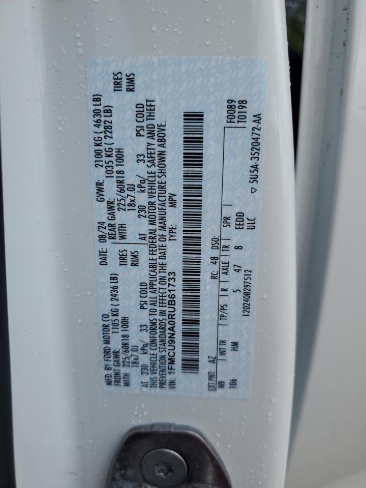 FORD ESCAPE ST LINE SELECT